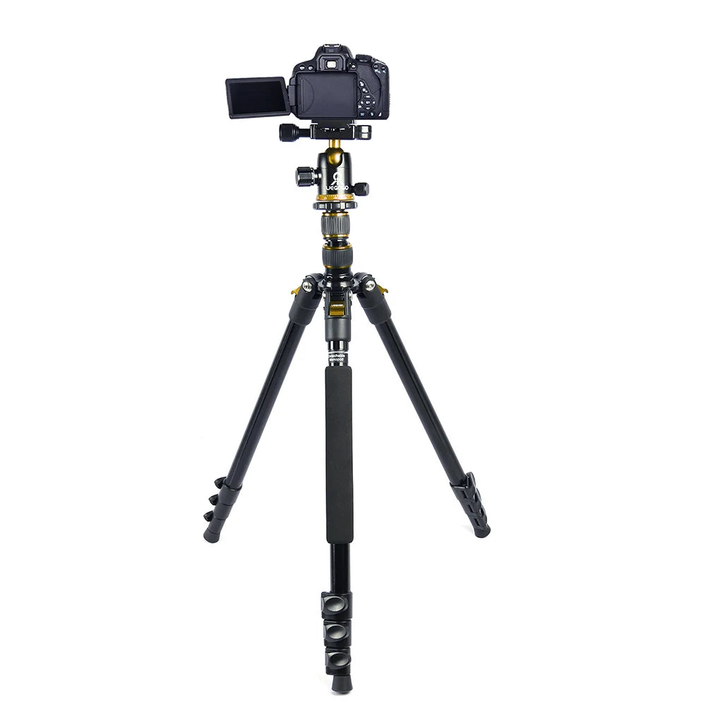 UEGOGO C11 Lightweight Portable Aluminum Tripod Monopod Ball Head Stand for DSLR Camera & Mobile Phone