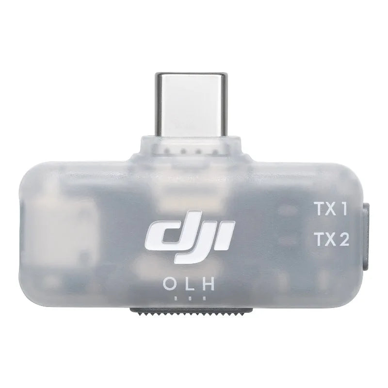 DJI Mic Series Mobile Receiver The Mobile Receiver of the DJI Mic Series for DJI Mic 2 DJI Mic 3 and DJI Mic Mini transmitters