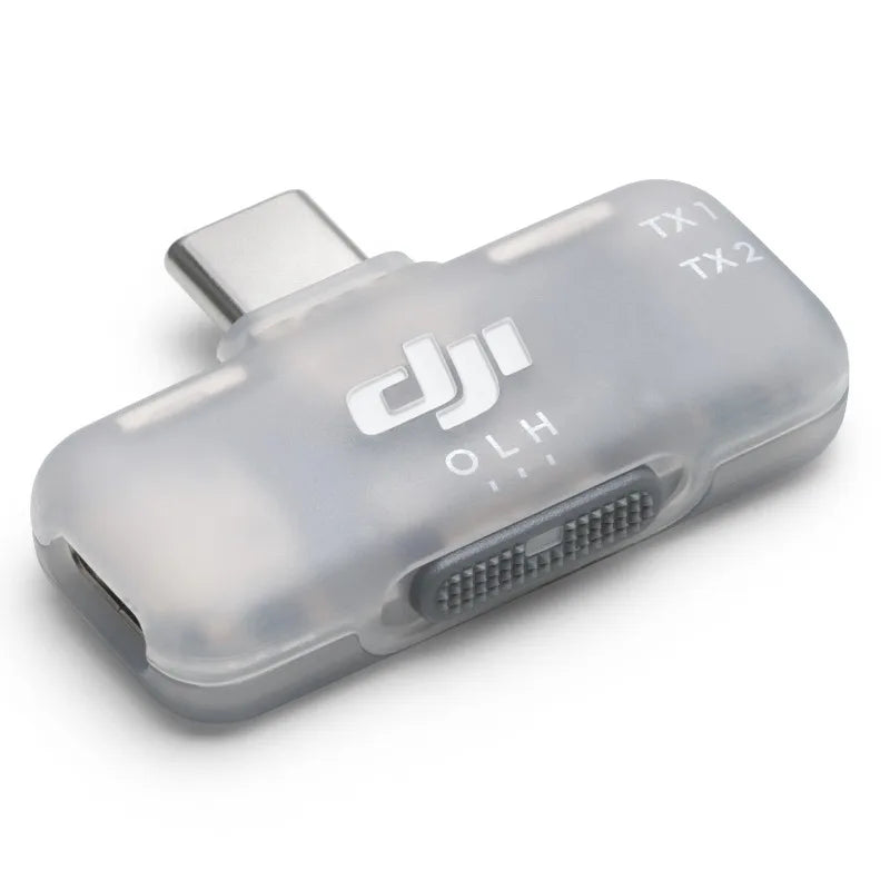 DJI Mic Series Mobile Receiver The Mobile Receiver of the DJI Mic Series for DJI Mic 2 DJI Mic 3 and DJI Mic Mini transmitters