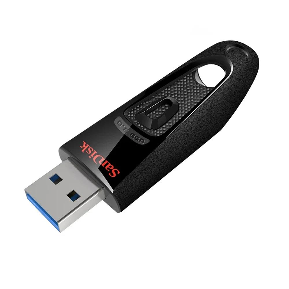 SanDisk Ultra USB3.0 Flash Drive 256GB 128GB 64GB Flashdisk 32G 512GB USB 3.0 Pen Drive 130MB/s USB Stick for PC/Notebook U Disk