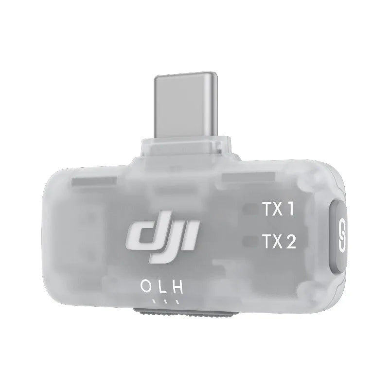 DJI Mic Series Mobile Receiver The Mobile Receiver of the DJI Mic Series for DJI Mic 2 DJI Mic 3 and DJI Mic Mini transmitters