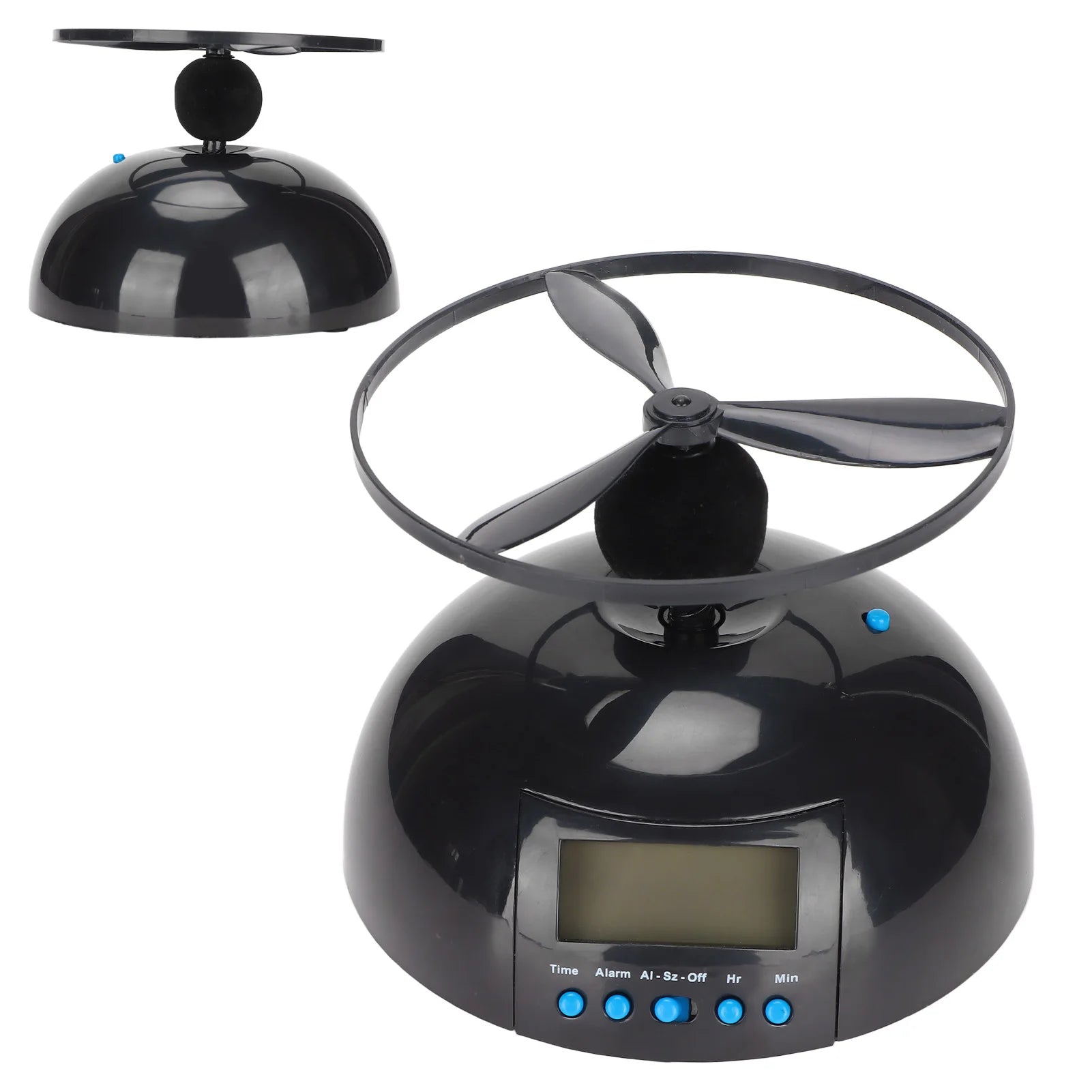 Multipurpose Run Away Flying Alarm Clock Bedroom Bedside Clock Electronic Clock Tool for Bedroom  Home School Mini Alarm Clock