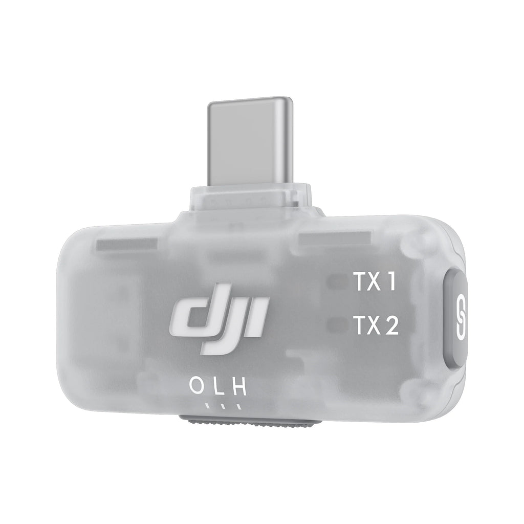 DJI Mic Series Mobile Receiver The Mobile Receiver of the DJI Mic Series for DJI Mic 2 DJI Mic 3 and DJI Mic Mini transmitters