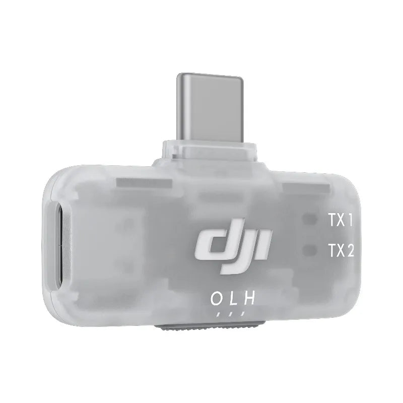 DJI Mic Series Mobile Receiver The Mobile Receiver of the DJI Mic Series for DJI Mic 2 DJI Mic 3 and DJI Mic Mini transmitters