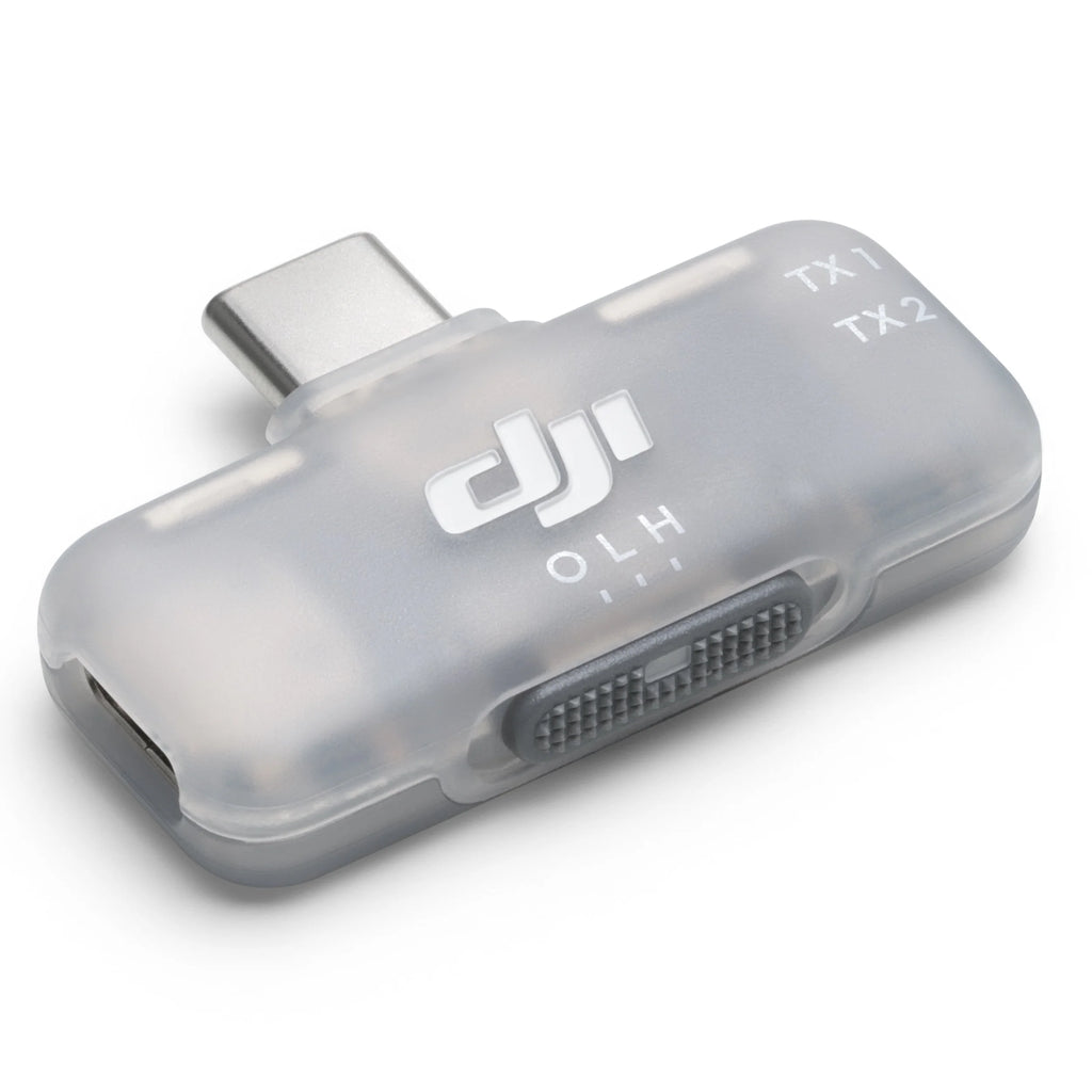 DJI Mic Series Mobile Receiver The Mobile Receiver of the DJI Mic Series for DJI Mic 2 DJI Mic 3 and DJI Mic Mini transmitters